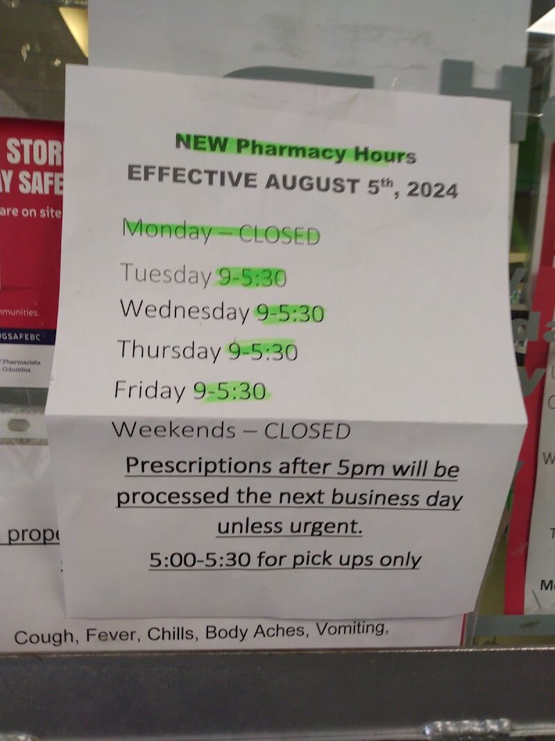 Dawson Creek Clinic Pharmacy Ltd