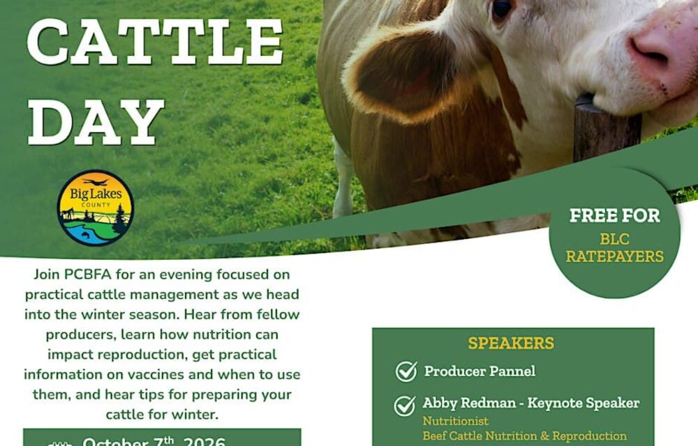 East Peace Beef Cattle Day 2026