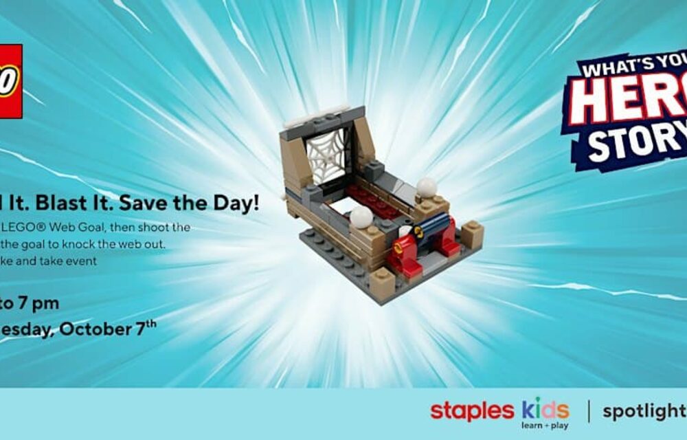 LEGO® Build It. Blast It. Save the Day! at Staples Store 80