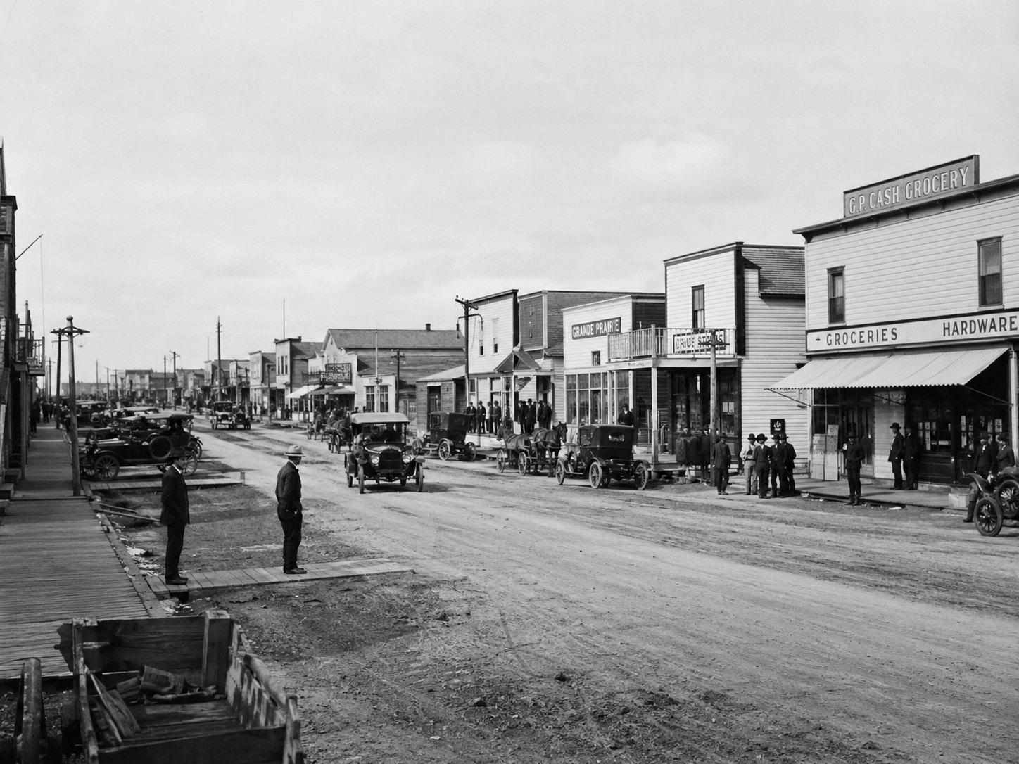 Grande Prairie through the years