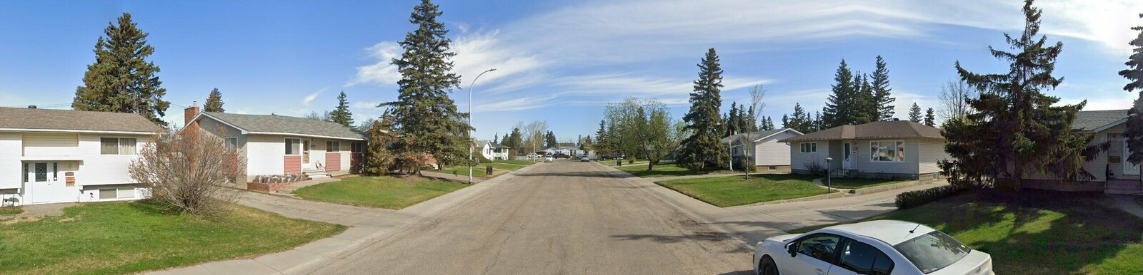 A street in Avondale, Grande Prairie